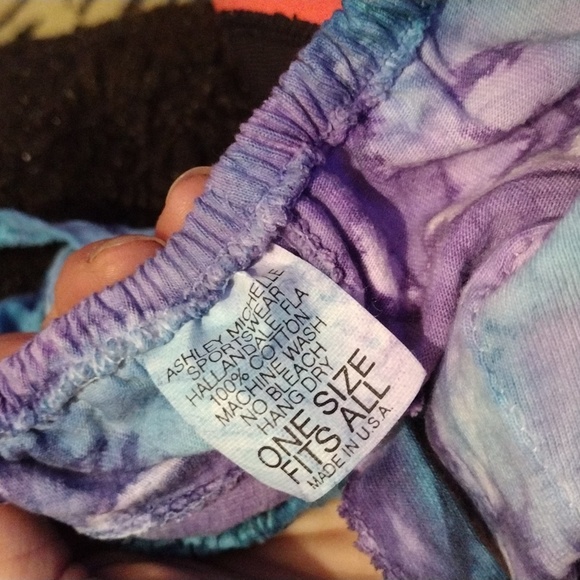 Turquoise/purple sleeveless dress - Picture 9 of 12